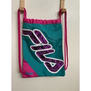 NWOT FILA Drawstring Bag Backpack RETO